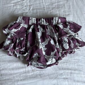 Kate Quinn Wild Purple Plum Ruffled Bloomers • Size 2T
